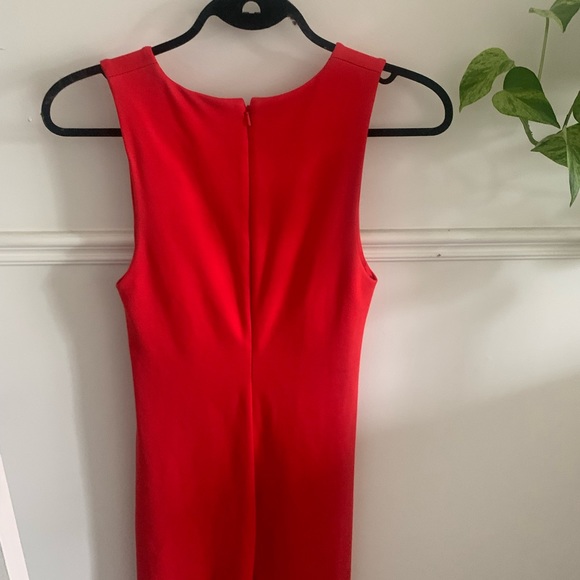 Stunning true red body-con Babaton Artizia dress! Perfect condition. - Picture 2 of 8